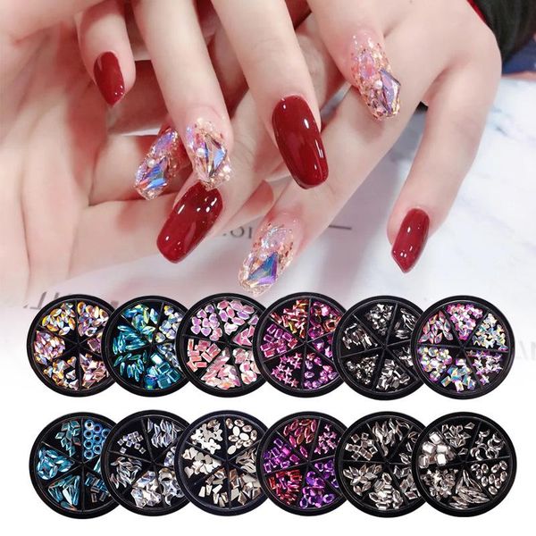 nail art decorations mixed color chameleon stone rhinestone small irregular crystal diamond for 3d decoration in wheel accessories, Silver;gold
nail art decorations mixed color chameleon stone rhinestone small irregular crystal diamond for 3d decoration in wheel accessories, Silver;gold