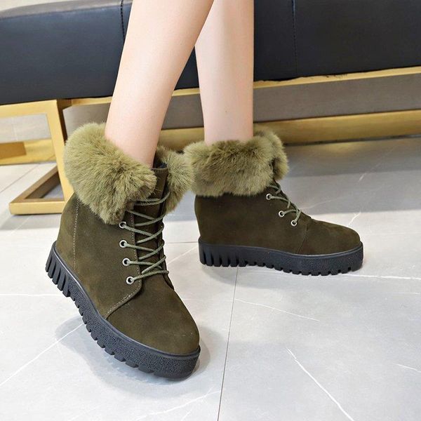 boots single monkey snow women fashion high heels shoes lace-up brand winter warm ankle wedges shoe botas mujer, Black
boots single monkey snow women fashion high heels shoes lace-up brand winter warm ankle wedges shoe botas mujer, Black