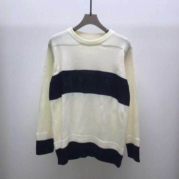 women's designer sweater casual knit contrast color long-sleeved autumn fashion classic ladies sweater's cardigan collar cotton lu, White;black
women's designer sweater casual knit contrast color long-sleeved autumn fashion classic ladies sweater's cardigan collar cotton lu, White;black