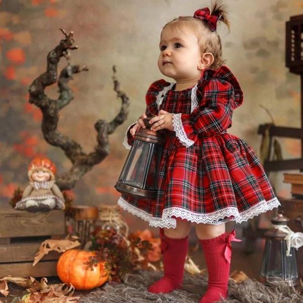 girl's dresses dress for girls toddler baby christmas plaid print lace ruffles princess vestidos, Red;yellow
girl's dresses dress for girls toddler baby christmas plaid print lace ruffles princess vestidos, Red;yellow