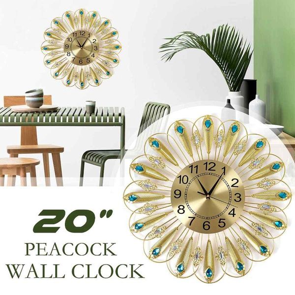 wall clocks large 3d vintage iron clock diamond peacock retro antique style mute hanging watch for home living room decoration
wall clocks large 3d vintage iron clock diamond peacock retro antique style mute hanging watch for home living room decoration