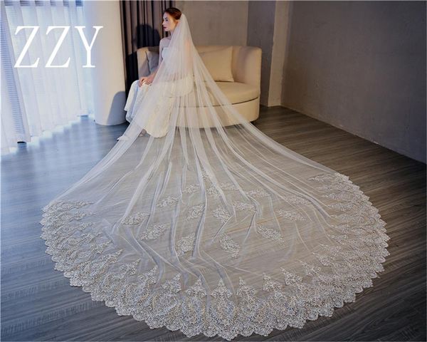 bridal veils wedding accessories voile mariage 3m applique edge cathedral one-layer velos de novia 2021, Black
bridal veils wedding accessories voile mariage 3m applique edge cathedral one-layer velos de novia 2021, Black