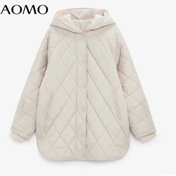 aomo women beige oversize long hood parkas autumn winter long sleeve buttons pockets female warm coat 6w02a 210928, Black;brown
aomo women beige oversize long hood parkas autumn winter long sleeve buttons pockets female warm coat 6w02a 210928, Black;brown