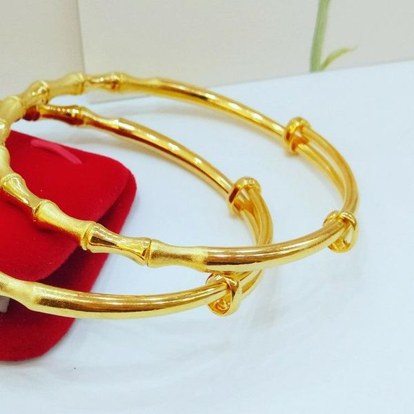 bangle 24k gold color bangles for women bamboo charm bracelets & adjustable pulseira femme wedding jewelry accessories gifts, Black
bangle 24k gold color bangles for women bamboo charm bracelets & adjustable pulseira femme wedding jewelry accessories gifts, Black