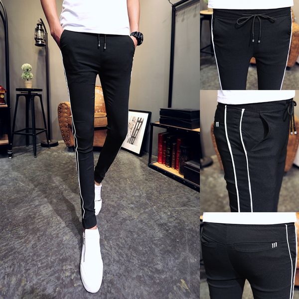 primavera vero new moda 2021 magras roupas masculinas simples todo o jogo lado listra calas casuais streetwear preto/branco 34-28 7x54, Black
primavera vero new moda 2021 magras roupas masculinas simples todo o jogo lado listra calas casuais streetwear preto/branco 34-28 7x54, Black