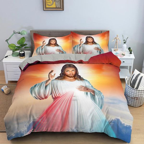 bedding sets jesus christ set king size duvet cover bedclothes with pillowcases comforter bedroom decor
bedding sets jesus christ set king size duvet cover bedclothes with pillowcases comforter bedroom decor