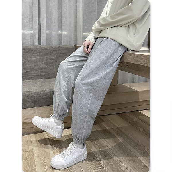men's pants men clothing 2021 autumn style waistband leisure trousers ins fashion brand loose sports all-match nine-point, Black
men's pants men clothing 2021 autumn style waistband leisure trousers ins fashion brand loose sports all-match nine-point, Black