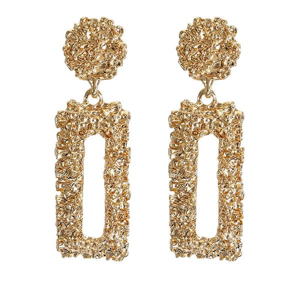 studs earrings personality exaggeration metal simple geometric relief flower fashion rectangular, Golden;silver
studs earrings personality exaggeration metal simple geometric relief flower fashion rectangular, Golden;silver