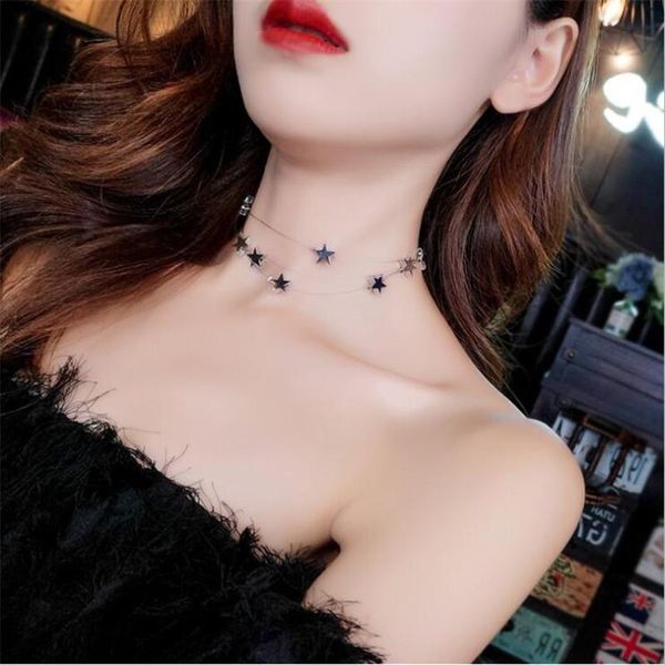 chokers star multilayer chain necklaces for women rope choker necklace fashion jewelry, Golden;silver
chokers star multilayer chain necklaces for women rope choker necklace fashion jewelry, Golden;silver