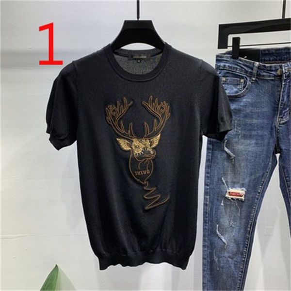2021 new summer round neck hollow ice silk t-shirt thin section breathable knitted half-sleeved men's tights 95yj, White;black
2021 new summer round neck hollow ice silk t-shirt thin section breathable knitted half-sleeved men's tights 95yj, White;black