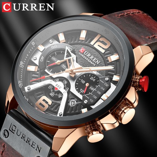 curren mens watches 2021 new luxury leather watch for men waterproof quartz clock male brand sport chronograph relogio masculino, Slivery;brown
curren mens watches 2021 new luxury leather watch for men waterproof quartz clock male brand sport chronograph relogio masculino, Slivery;brown