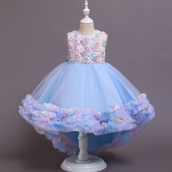 Flower Girl Wedding Party Little Bridesmaid Tail Banquet Dress Girl School Graduation Party Dance Performance Dress
Flower Girl Wedding Party Little Bridesmaid Tail Banquet Dress Girl School Graduation Party Dance Performance Dress