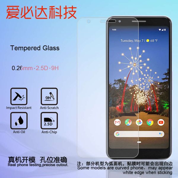 3a google pixel 3axl toughened glass mobile phone protection film 
3a google pixel 3axl toughened glass mobile phone protection film