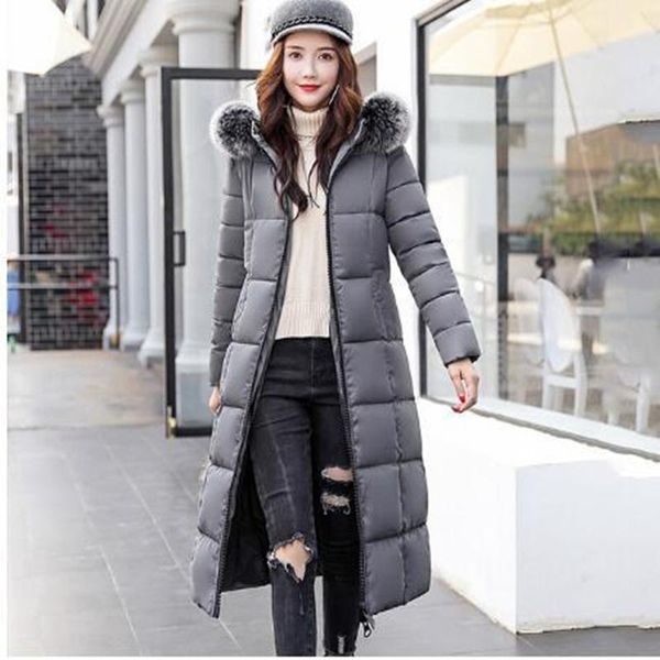 women's trench coats winter jacket women parkas mujer 2021 fashion casual thick warm loose long coat + fur hooded ladies casaco feminin, Tan;black
women's trench coats winter jacket women parkas mujer 2021 fashion casual thick warm loose long coat + fur hooded ladies casaco feminin, Tan;black