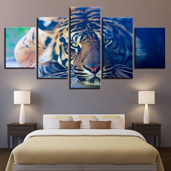 canvas printing 5 pieces abstract animal tiger painting kitchen decor restaurant wall art(no frame)
canvas printing 5 pieces abstract animal tiger painting kitchen decor restaurant wall art(no frame)
