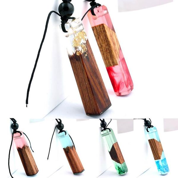 pendant necklaces colours splice sweater chain wooden handmade girls resin necklace woven rope 1pc 19 colors, Silver
pendant necklaces colours splice sweater chain wooden handmade girls resin necklace woven rope 1pc 19 colors, Silver