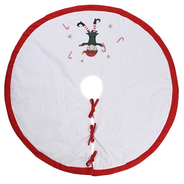 christmas decorations decoration with red and white fairy linen skirt, diameter 120 tree protective cover
christmas decorations decoration with red and white fairy linen skirt, diameter 120 tree protective cover