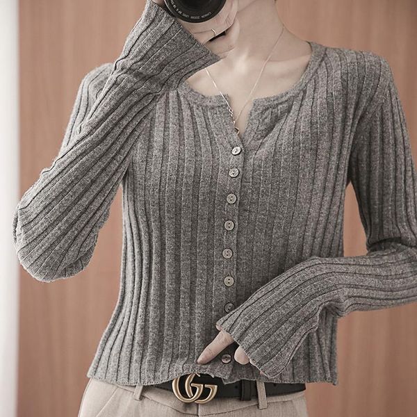 women's knits & tees casual knitting cardigan solid pit pattern o-neck long sleeves single breasted women knitted cardigans 2021, White
women's knits & tees casual knitting cardigan solid pit pattern o-neck long sleeves single breasted women knitted cardigans 2021, White