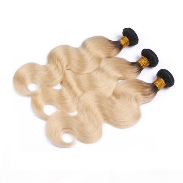 unprocessed brazilian body wave human hair weaves 613 blonde two tone color full head 3pcs lot double wefts remy hair extensions weaves, Black
unprocessed brazilian body wave human hair weaves 613 blonde two tone color full head 3pcs lot double wefts remy hair extensions weaves, Black