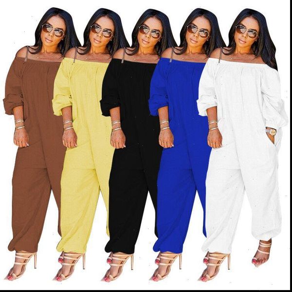 2020 fall new style fashion long sleeve pure color casual strapless loose party long jumpsuit wholesale dropshpping, Black;white
2020 fall new style fashion long sleeve pure color casual strapless loose party long jumpsuit wholesale dropshpping, Black;white