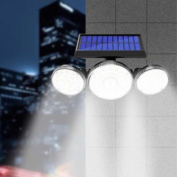 outdoor wall lamps solar light 3 heads motion sensor 270 wide-angle lighting super bright waterproof
outdoor wall lamps solar light 3 heads motion sensor 270 wide-angle lighting super bright waterproof