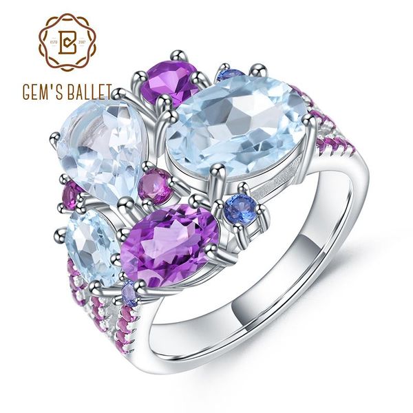 cluster rings gem's ballet real 925 sterling silver candy gemstone ring natural sky blue z amethyst for women fine jewelry, Golden;silver
cluster rings gem's ballet real 925 sterling silver candy gemstone ring natural sky blue z amethyst for women fine jewelry, Golden;silver