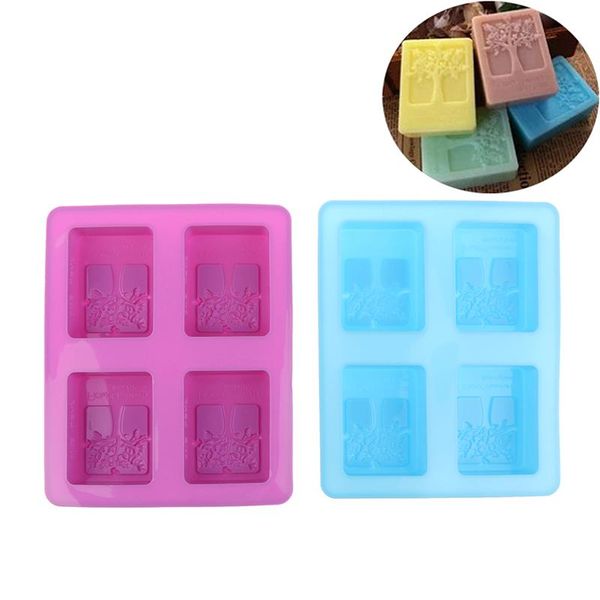 craft tools 1pcs creative tree pattern rectangle silicone soap mold 4 hole crafts handmade molds blue/purple
craft tools 1pcs creative tree pattern rectangle silicone soap mold 4 hole crafts handmade molds blue/purple
