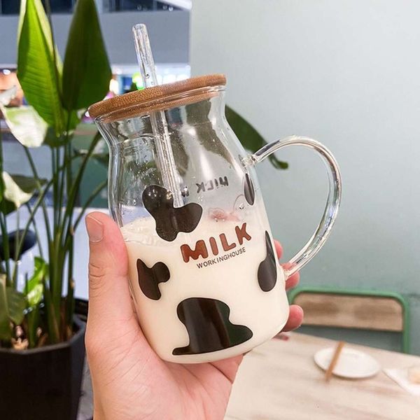 creative environmental pprotection straw cup cute cow transparent with wooden llid mugs office iins style milk mug set gift
creative environmental pprotection straw cup cute cow transparent with wooden llid mugs office iins style milk mug set gift