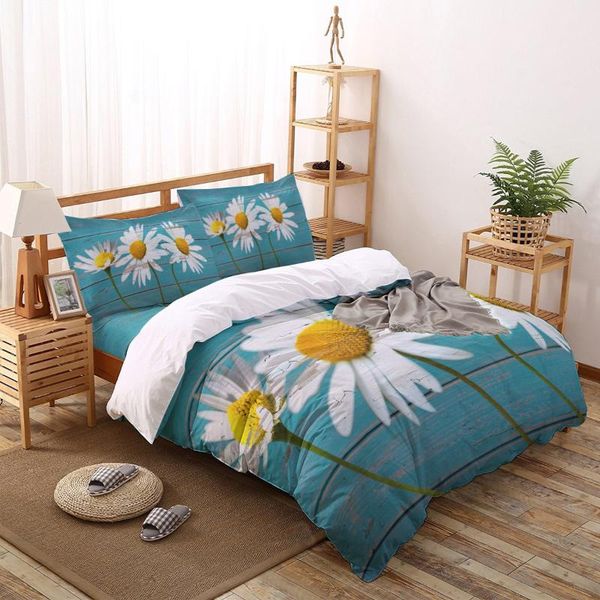 2/3/4pcs bedding set daisy flowers wood boards duvet cover creative comforter bed cover set housse de couette bedclothes
2/3/4pcs bedding set daisy flowers wood boards duvet cover creative comforter bed cover set housse de couette bedclothes