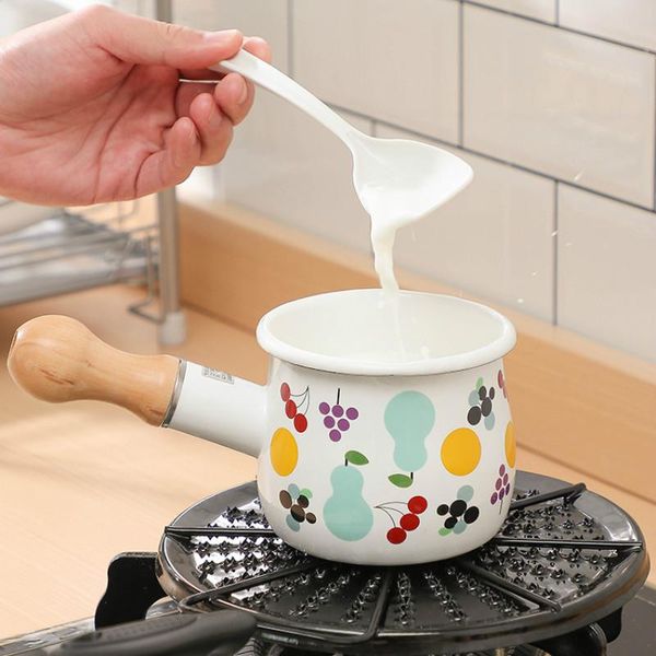japan nonstick enamel milk pot pan practical butter coffee warmer small milk pot kitchen cooking noodle baby handmade
japan nonstick enamel milk pot pan practical butter coffee warmer small milk pot kitchen cooking noodle baby handmade