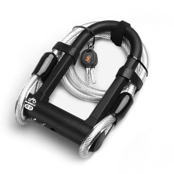 bike locks anti theft lock heavy duty anti-shear steel bicycle combination with u shackle flex cable and bracket
bike locks anti theft lock heavy duty anti-shear steel bicycle combination with u shackle flex cable and bracket