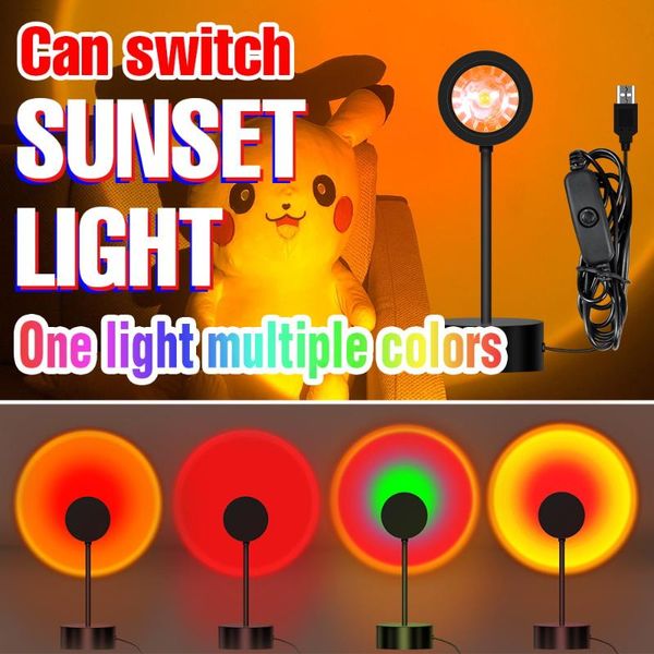 night lights led sunset light usb rainbow projection lamp for home bar coffee store atmosphere background desk lamps
night lights led sunset light usb rainbow projection lamp for home bar coffee store atmosphere background desk lamps