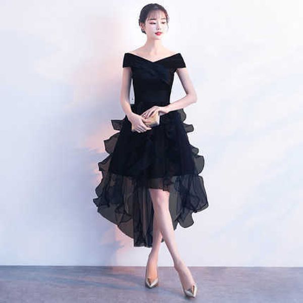 luxury party evening dress evening dr 2021 fashion banquet aura queen temperament short simple and generous celebrity small, Black;gray
luxury party evening dress evening dr 2021 fashion banquet aura queen temperament short simple and generous celebrity small, Black;gray