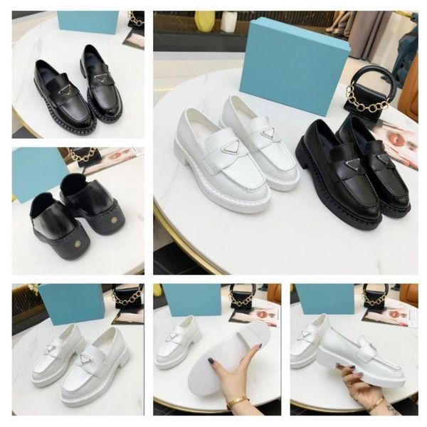 2022 sole luxury box women casual with retro size leather loafers zigzag embossed welt rubber 5 new integrated cm upper designer strap svhs, Black
2022 sole luxury box women casual with retro size leather loafers zigzag embossed welt rubber 5 new integrated cm upper designer strap svhs, Black