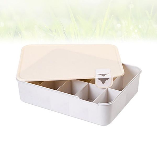 storage drawers home clothes box with marker square underwear container organizer for socks underpants (with beige cover, 10 compart
storage drawers home clothes box with marker square underwear container organizer for socks underpants (with beige cover, 10 compart