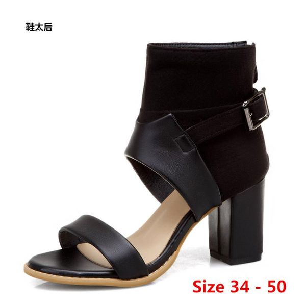 sandals high heels pumps gladiator women heel shoes small big size 34 - 50, Black
sandals high heels pumps gladiator women heel shoes small big size 34 - 50, Black