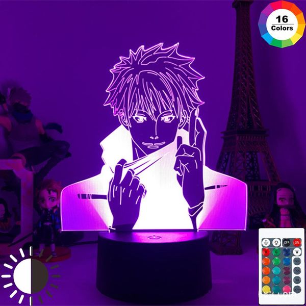 night lights muryoukuukyo gojo satoru model design lamp jujutsu kaisen anime led light bedroom decoration birthday gifts drop
night lights muryoukuukyo gojo satoru model design lamp jujutsu kaisen anime led light bedroom decoration birthday gifts drop