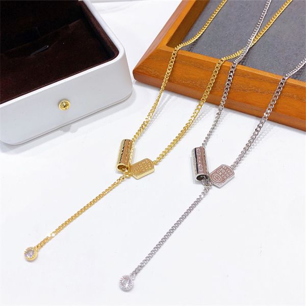 new ins style jewelry fashion net red accessories gold-plated necklace women's boutique products, Silver
new ins style jewelry fashion net red accessories gold-plated necklace women's boutique products, Silver