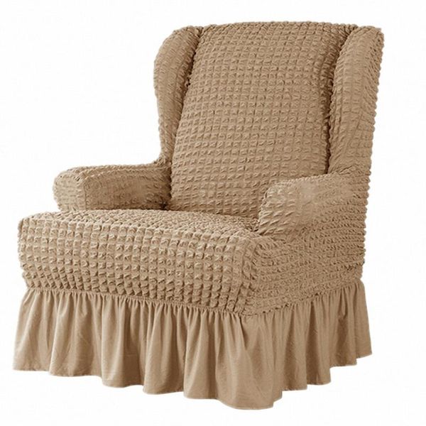 1 pc stylish slipcover for wingback chair bubble grid stretch armchair slipcovers with skirt
1 pc stylish slipcover for wingback chair bubble grid stretch armchair slipcovers with skirt