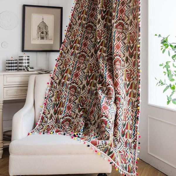 jacquard bohemian curtains for living room bedroom kitchen flat window drape geometric colorful ball decor curtain readymade
jacquard bohemian curtains for living room bedroom kitchen flat window drape geometric colorful ball decor curtain readymade