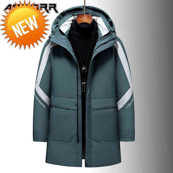 2021 new men down jacket casual fashion long patchwork coat warm windproof parka mens winter hooded thick coats clothing, Black
2021 new men down jacket casual fashion long patchwork coat warm windproof parka mens winter hooded thick coats clothing, Black