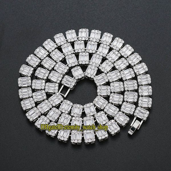 eternity 9mm square cz diamond hip hop necklace square round diamond mixed inlay domineering men iced out big gold chain, Black
eternity 9mm square cz diamond hip hop necklace square round diamond mixed inlay domineering men iced out big gold chain, Black