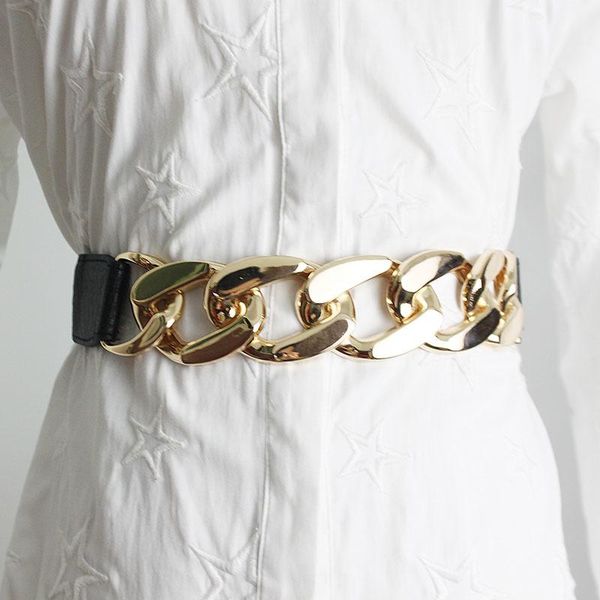 belts elastic and broad waist for women spring summer products with celebrity dress belt heavy metal chain wa, Black;brown
belts elastic and broad waist for women spring summer products with celebrity dress belt heavy metal chain wa, Black;brown
