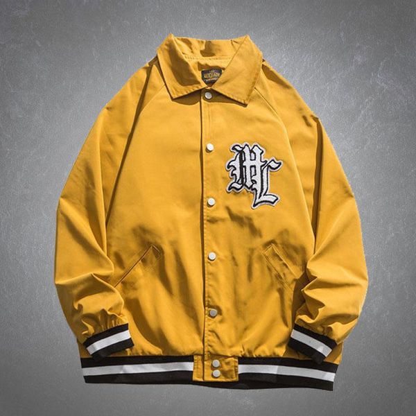 men's jackets japanese style baseball jacket hip hop streetwear towel letter embroidery patchwork college loose couples, Black;brown
men's jackets japanese style baseball jacket hip hop streetwear towel letter embroidery patchwork college loose couples, Black;brown