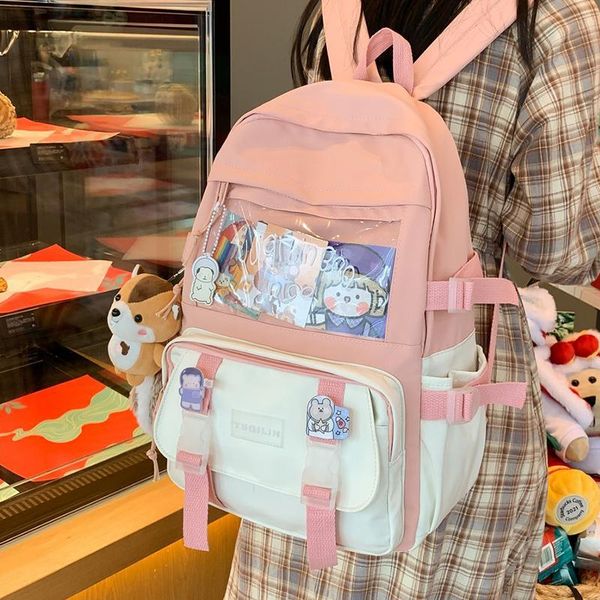 women college student backpack ladies cute school bag female book kawaii backpack harajuku girl fashion nylon bags trendy 56
women college student backpack ladies cute school bag female book kawaii backpack harajuku girl fashion nylon bags trendy 56