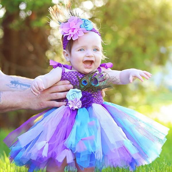 girl's dresses peacock feather princess girls party with baby hair band floral infant kids clothes for girl birthday po shoot, Red;yellow
girl's dresses peacock feather princess girls party with baby hair band floral infant kids clothes for girl birthday po shoot, Red;yellow