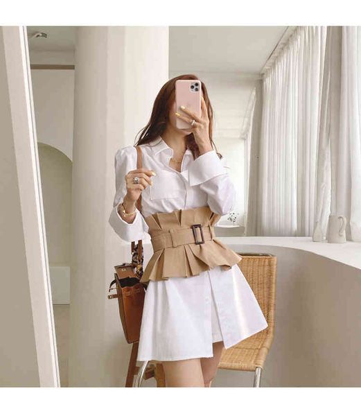 two piece dress blouse 2pcs set with white summer vintage sleeves mini bodycon bandage shirt
two piece dress blouse 2pcs set with white summer vintage sleeves mini bodycon bandage shirt