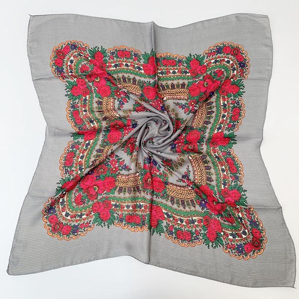 scarves women square national scarf russian retro floral print foulard female bandana design muslim wraps kerchief hijabs 70*70c, Blue;gray
scarves women square national scarf russian retro floral print foulard female bandana design muslim wraps kerchief hijabs 70*70c, Blue;gray