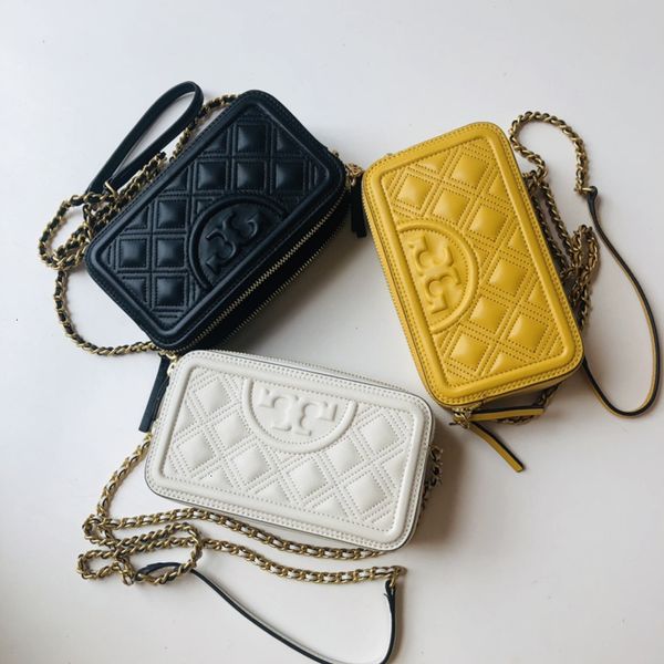 tb women's 2021 summer new lingge camera sheepskin chain double zipper square single shoulder messenger bag
tb women's 2021 summer new lingge camera sheepskin chain double zipper square single shoulder messenger bag
