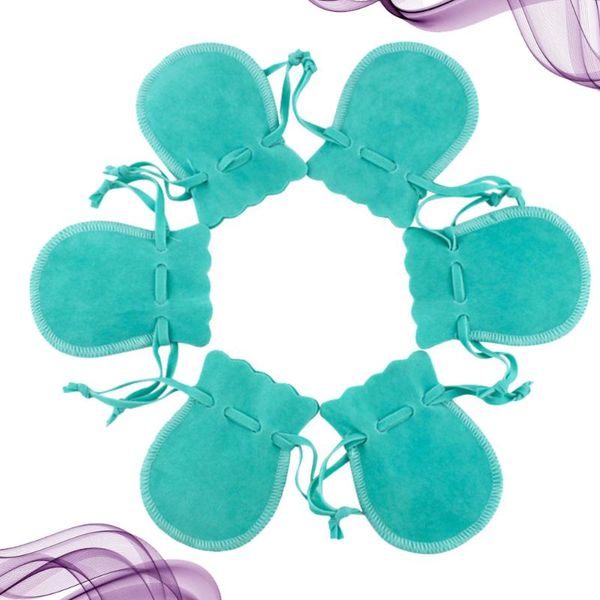 6pcs gourd jewelry bag flannel storage drawstring pouches for ring stud earrings candy bags gift bags random color lacing (7x9 l
6pcs gourd jewelry bag flannel storage drawstring pouches for ring stud earrings candy bags gift bags random color lacing (7x9 l